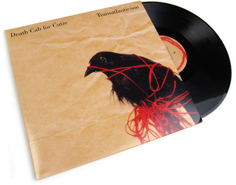 Death Cab For Cutie - Transatlanticism album cover and black vinyl.