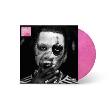 Denzel Curry - TA1300 album cover and pink vinyl.