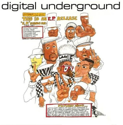 Digital Underground - This is an E.P. Release album cover.