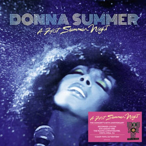 Donna Summer - A Hot Summer Night (40th Anniversary Edition) album cover. 