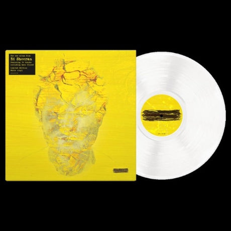 - (Subtract) - Ed Sheeran album cover and white vinyl. 