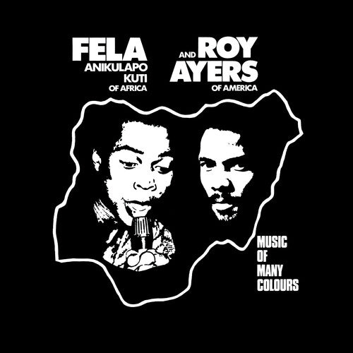 Fela Kuti & Roy Ayers - Music of Many Colours album cover.