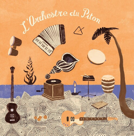 Les Pythons de la Fournaise - L ‘Orchestre Du Piton album cover.