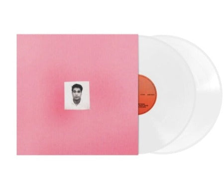 Gang of Youths - Angel in Realtime alternative pink colored album cover with 2 clear vinyl records
