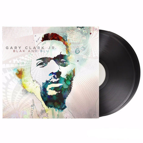 Gary Clark Jr. -Blak and Blu album cover with black vinyl.