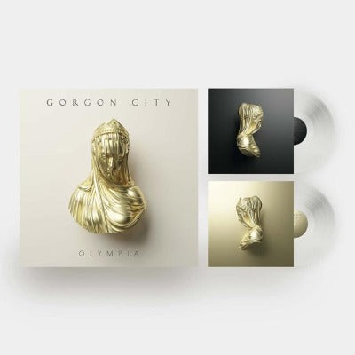 Gorgon City - Olympia record cover with two picture sleeves and two clear vinyl records