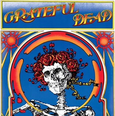 Grateful Dead Skull & Roses Live album cover