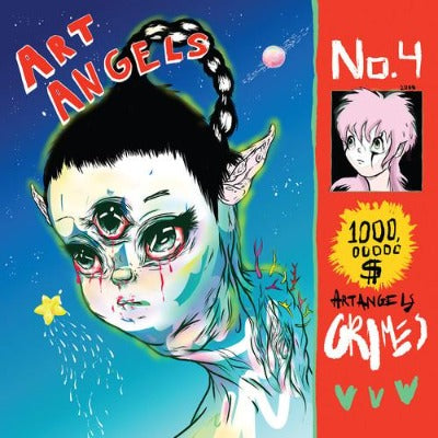Grimes - Art Angels album cover