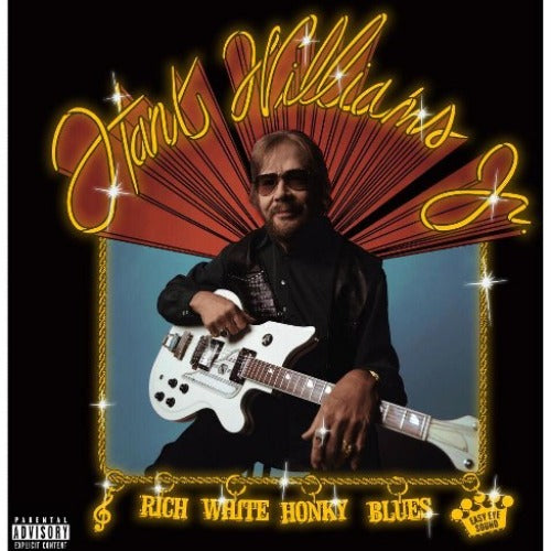 Hank Williams Jr. - Rich White Honky Blues album cover.