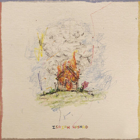 Isaiah Rashad - The House Is Burning album cover. 
