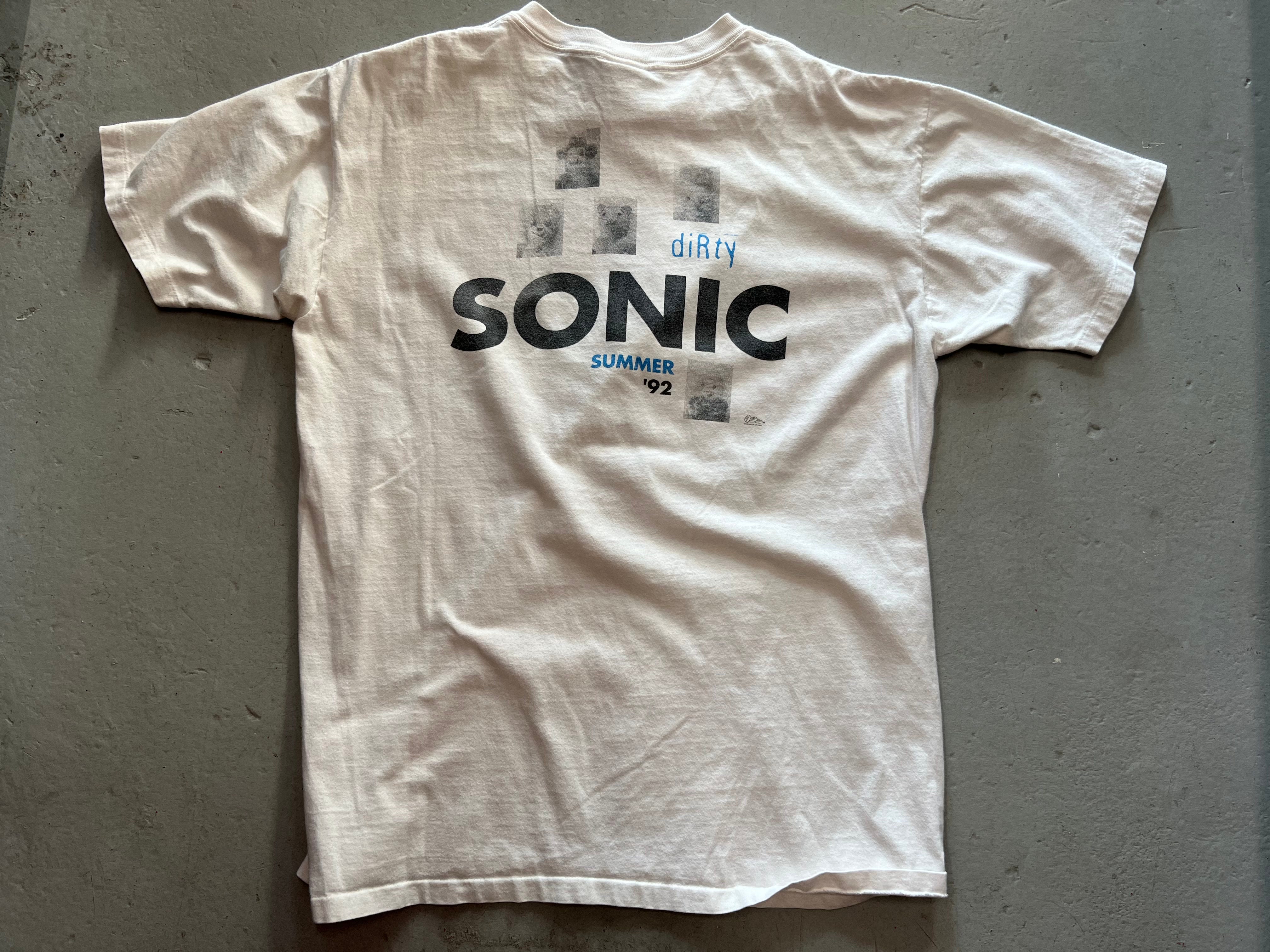 Sonic Youth 100% Dirty Summer Vintage Shirt – Rust & Wax