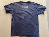 New York Hardcore Navy Blue Vintage T-Shirt Back