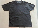 Vintage Don't Suck Corporate Cock SST Records Promotional Black T-Shirt - Rear View of Blank Black shirt 
