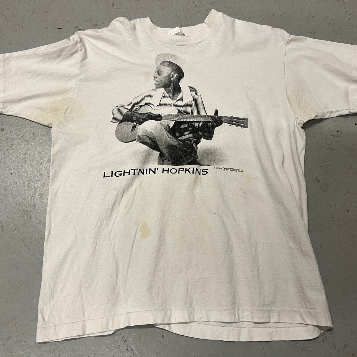 Lightnin' Hopkins Vintage Shirt – Rust & Wax Record Shop