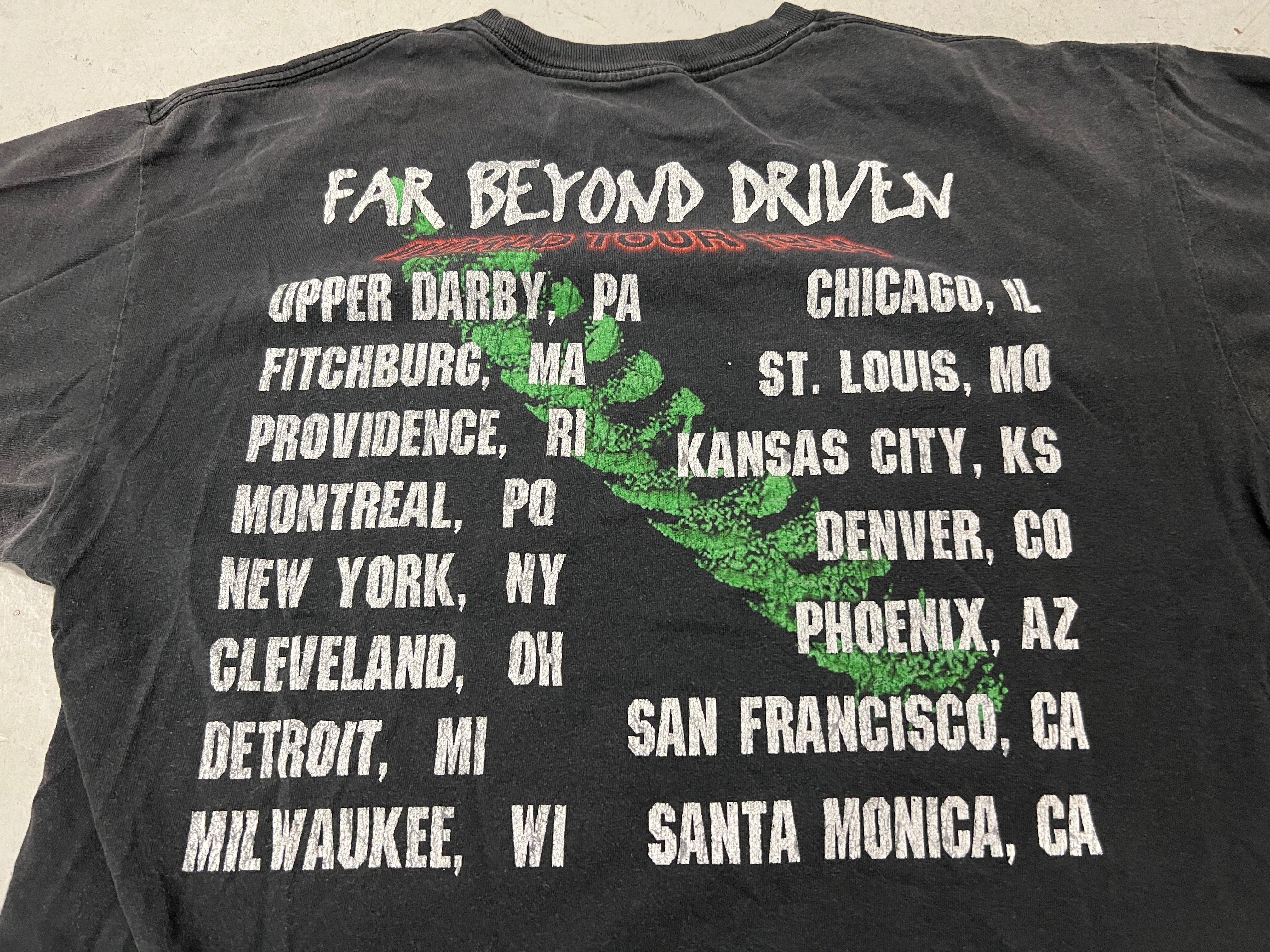 Pantera 1994 Tour Vintage Shirt – Rust & Wax Record Shop