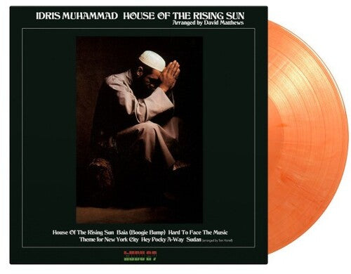 Idris Muhammad - House of the Rising Sun album cover with orange colored vinyl record