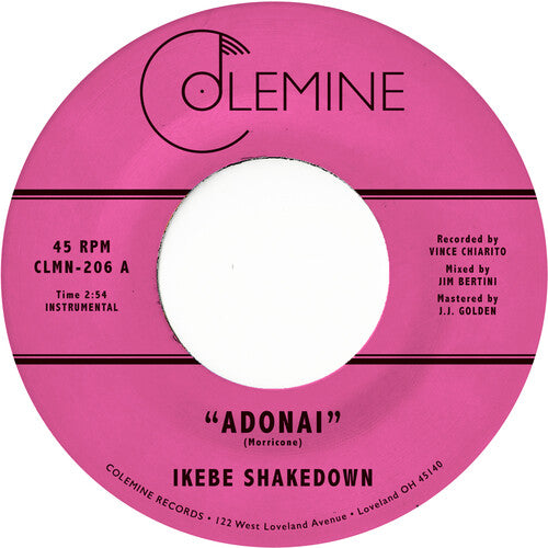 Ikebe Shakedown - Adonai album cover.