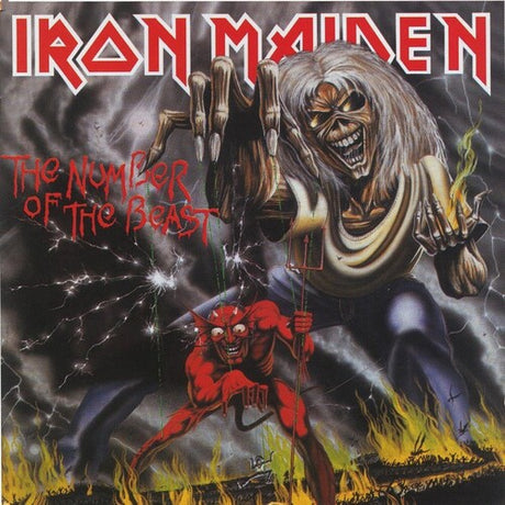 Iron Maiden - The Number of the Beast album cover.