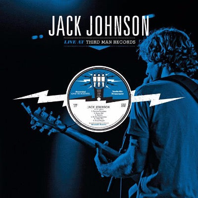 Jack Johnson - Live at Third Man Records album cover