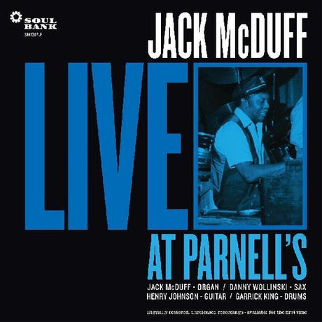 Jack McDuff - Live at Parnell's album cover.