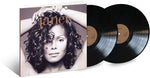 Janet Jackson - Janet. album cover and 2 black vinyl. 