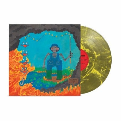 KIng Gizzard Fishing For Fishies Album cover and exclusive green vinyl