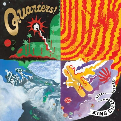 King Gizzard & The Lizard Wizard - Quarters album cover