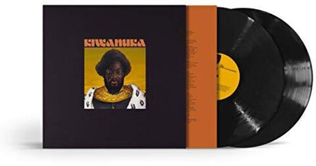 Michael Kiwanuka - Kiwanuka album cover and 2 black vinyl.