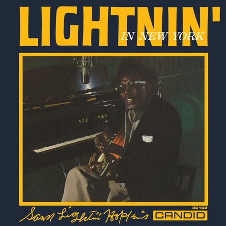 Lightnin’ Hopkins - Lightnin' In New York album cover.
