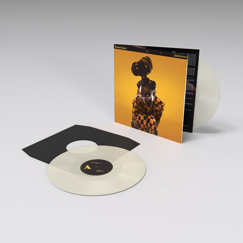Little Simz - Sometimes I Might Be Introvert album cover and milky clear vinyl.