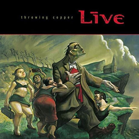 Live - Throwing Copper album cover.