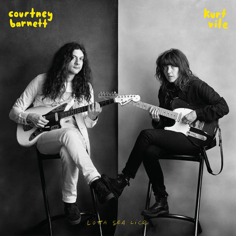 Courtney Barnett & Kurt Vile - Lotta Sea Lice album cover.