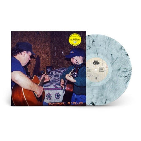 Billy Strings - Me/ and/ Dad album cover and clear smoke vinyl.