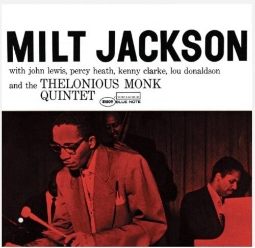Milt Jackson - Milt Jackson & The Thelonious Monk Quintet album cover.