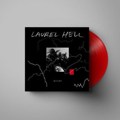 Mitski - Laurel Hell album cover with red vinyl record