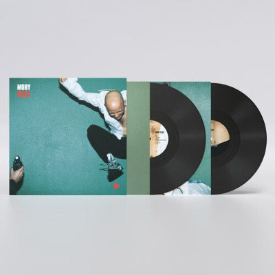 Moby - Play album cover with 2 black vinyl records