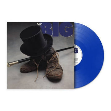 Mr. Big - Mr. Big album cover and blue vinyl. 