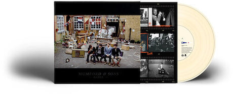 Mumford & Sons - Babel album cover, insert, and cream vinyl.