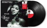 Natalie Cole - Unforgettable...With Love album cover with 2 black vinyl records