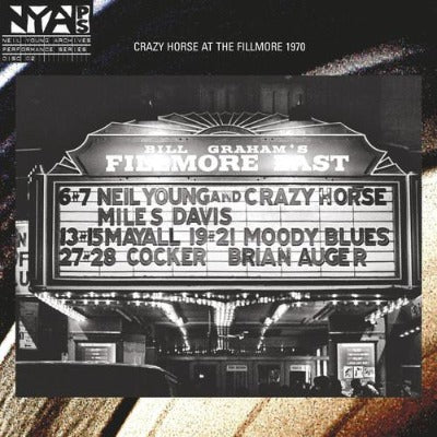 Neil Young - Live at the Fillmore East album cover