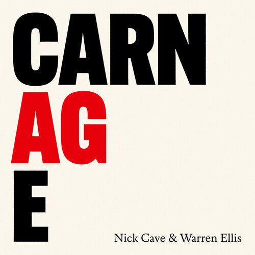 Nick Cave Carnage album cover