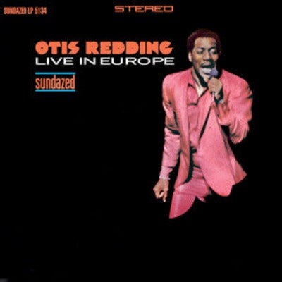 Otis Redding Live in Europe album cover