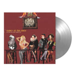 Panic at the Disco - A Fever You Can't Sweat Out album cover with silver vinyl record