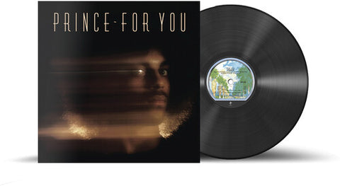Prince - For You album cover and black vinyl.