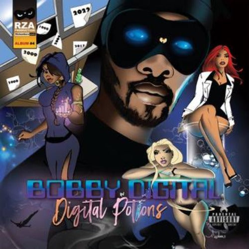 RZA as Bobby Digital - In Digital Potions album cover.