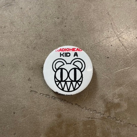 Graphic of Radiohead Kid A Pin