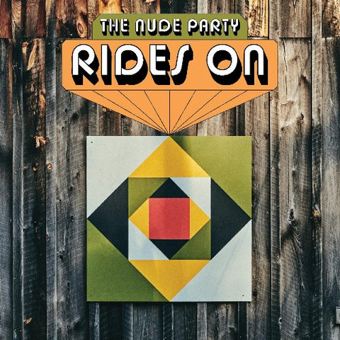 The Nude Party - Rides On album cover.