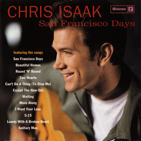 Chris Isaak - San Francisco Days album cover.