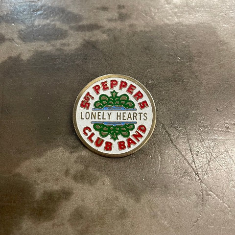 Sgt Peppers Lonely Hearts Club Band Enamel Pin Front