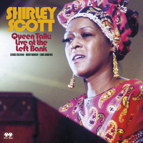 Shirley Scott - Queen Talk: Live at the Bank album cover